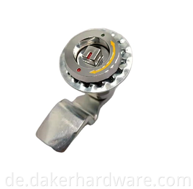 Turning compression cam lock safe lock cylinder